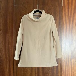 Dudley Stephens Cozy Cream Fleece Turtleneck